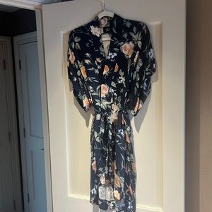 Kimono floral dress